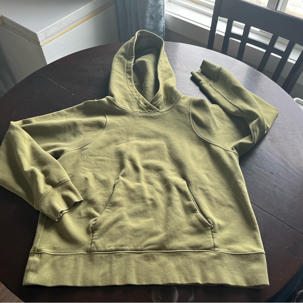 lululemon athletica Olive Green Hoodie Sweater